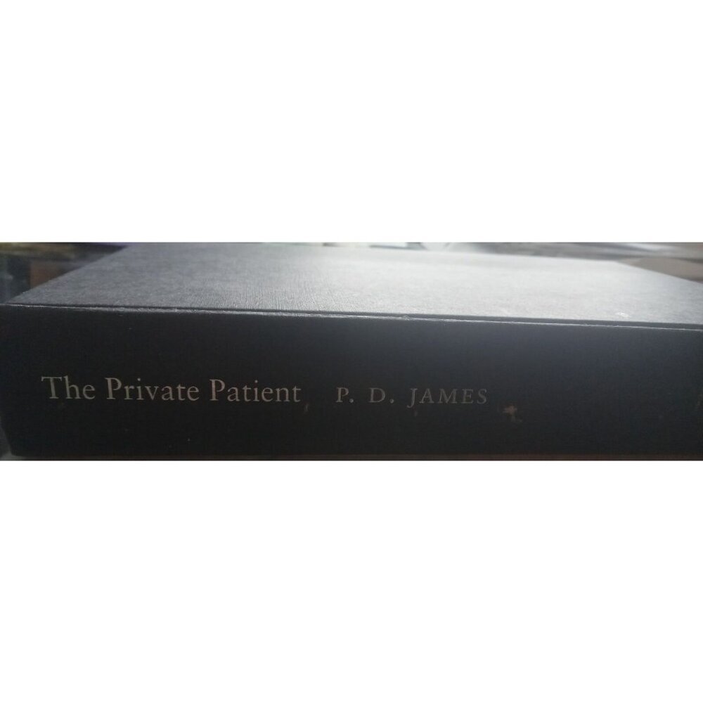 The Private Patient by P. D. James PB British Mystery Crime Novel